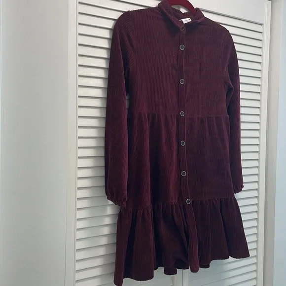 Zara | Dresses | Nwot Zara Girls Corduroy Buttondown Dress | Poshmark